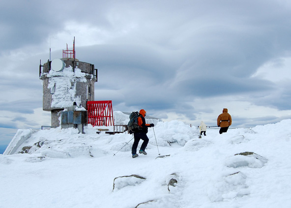 התחנה המטאורולוגית על הר וושינגטון, המקום המושלג ביותר בניו אינלנד | צילום: Edward Faulkner